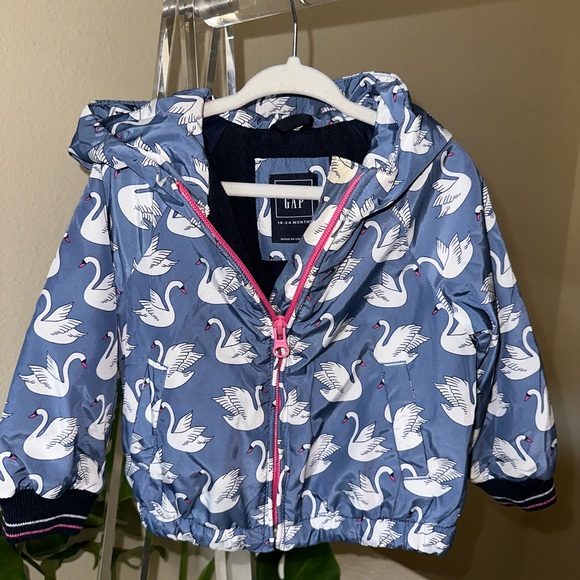 Beautiful BABY Gap Swan Jacket - Picture 1 of 4